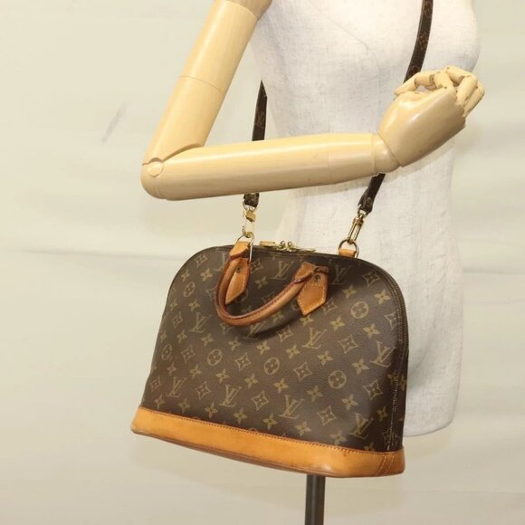 LOUIS VUITTON Monogram Alma Hand Bag M51130 LV Auth - Picture 14 of 16